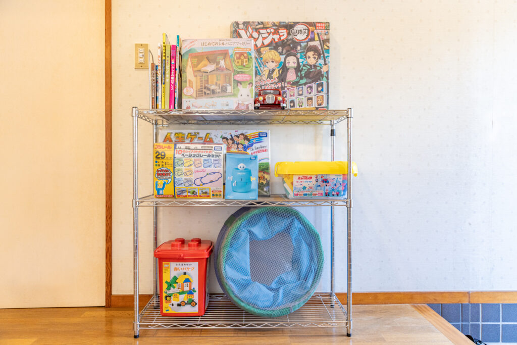 伊豆002　一戸建てコテージ10名用　おもちゃ
