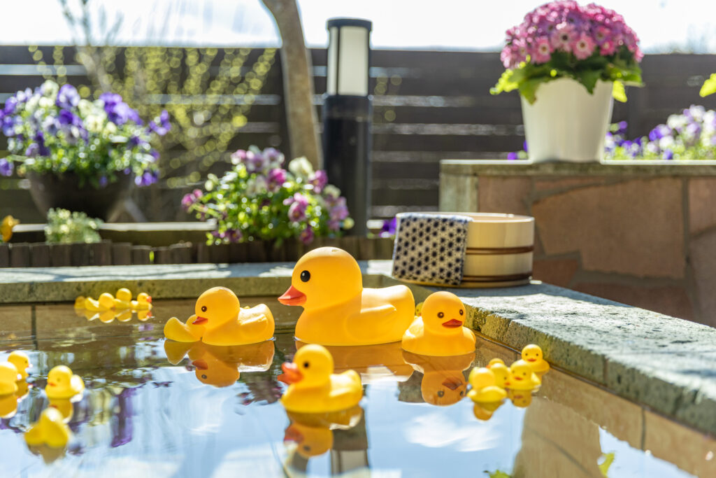 伊豆002　一戸建てコテージ10名用　露天風呂